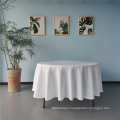 Reador Retailer 120R white round polyester party wedding table cloth tablecloth